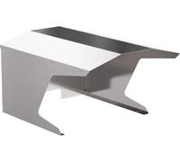 Abri pour Robot Tondeuse à Gazon Couverture de protection Garage Acier inoxydable, KÖNIGSPROD Roboport, L