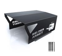 Garage Pour Robot Tondeuse | Abri Pour Tondeuse | Métal | 60x78x33cm