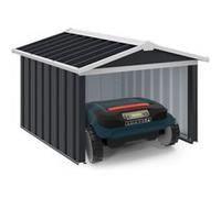IDMarket - Garage pour Robot Tondeuse Toit à 2 pentes