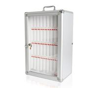 Garage pour téléphone portable école, casier, coffre-fort pour téléphone portable avec poignée et serrure de sécurité, boîte de rangement pour salle de classe, temps familial, fête, bureau, école