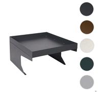 Garage pour tondeuse-robot avec bac à plantes HWC-G60, toit Abri pour tondeuse, métal 37x60x70cm ~ anthracite