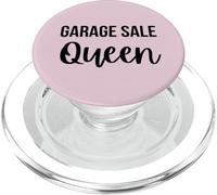 Garage Sale Queen Funny Thrifting Yard Sale Revendeur PopSockets PopGrip pour MagSafe