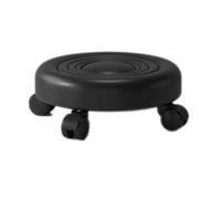 Garage Shop Fauteuil Roulant Fauteuil Roulant Low Roller Siège Roulant avec Roues pivotantes à 360° en Cuir PU Fauteuil Roulant Mini Tabouret pour Bureau à Domicile Garage Shop Fitness Sport