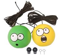 Garage Stop Sign Parking Aid, Garage Parking Aid, Mignon et Funny Eyes Aider avec la corde, le système de guidage des arrêts à double balle, les accessoires de voiture, Style2