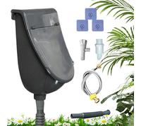 Garage Urinal - Pp Garden Urine Diverter | 38.5cm Wall Mounted Toilet Odorless | Compact No Punching Lid Design for Homes Dormitories Motorhomes Bathrooms Outdoor Areas
