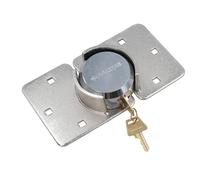 Garage Van Cadenas de sécurité de porte de protection set Lock Hasp Heavy Duty Acier 73mm TE150