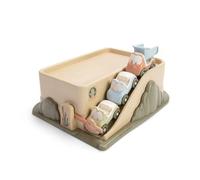 Garage Voitures en Bioplastique - Dantoy - 4 pcs - Pour Enfant à partir de 3 ans
