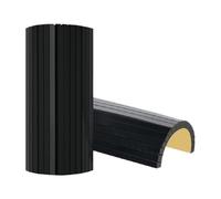 Garage Wall Guard EVA Foam Car Door Protector Self Adhesive Garage Wall Bumper with Reflective Parking Protection Pad for Cars Sedans SUVs Trucks RV Trailers Prevent Scratches Dents