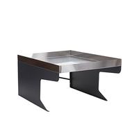 Garage XL pour Tondeuse-Robot HWC-G60 métal 47x70x100cm Anthracite