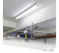 Garagenlampe Lumière de Cave Zones Humides Lampe Plateaux Tube LED Blanc Neutre