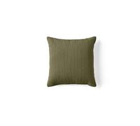 Garance - coussin - en velours côtelé - 40x40 cm - Vert