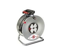 Brennenstuhl Enrouleur de câble Garant S 4 Export 50 m H05VV-F 3G1,5 4 prises Noir