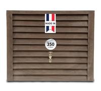 Garantia 212200 Réservoir d'eau de pluie décoratif Woody en bois foncé 350 l