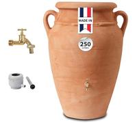 Garantia Récupérateur d'eau de pluie Amphore Antik 250 L Terracotta - Cuve garantie 5 ans