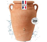 GARANTIA Réservoir mural Amphore ANTIK 260 L terracotta avec bac à plantes