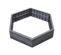 2 carrés potager Graf 995213 gris G