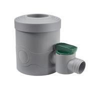 GARANTIA collecteur de pluie DN 68-100 avec robinet gris incl. élément filtrant