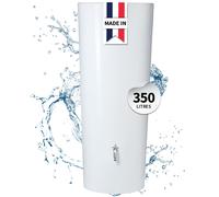 GARANTIA Color 2en1 Recuperateur d Eau de Pluie 350L Coco avec bac à Plantes intégré - Cuve à Eau/Réservoir Eau de Pluie/Collecteur d’Eau - Récupérateur pour Jardin et terrasse