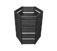 GARANTIA AIR-KING composteur emboîtable 1 100 litres noir
