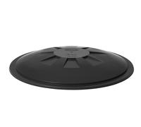 GARANTIA Couvercle pour récupérateur d'eaun de pluie cylindrique 310 litres, gris graphite