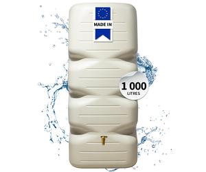 GARANTIA CUBUS Kit 1000 L, sable avec Robinet PE imitation Laiton