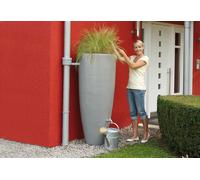 Kit Réservoir 2 en 1 300 L Gris - Longueur : 62 cm, Largeur : 62 cm