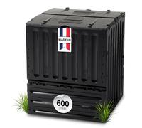 GARANTIA ECO-King Composteur 600 L, Noir