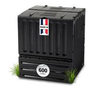 GARANTIA ECO-KING composteur 600 litres noir