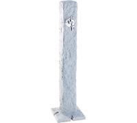 GARANTIA GRANIT Borne d'eau granite clair incl. robinet d'écoulement chromé