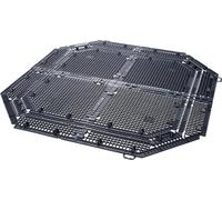 Garantia Grille de fond 626100 pour composteur Thermo King 900 L Noir 1 pc