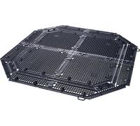 GARANTIA Grille de fond THERMO- / ECO-KING 900 / 600 / 400 L noir