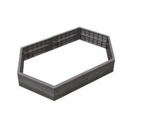 GARANTIA Kit 2 carrés potager avec sets d'extension