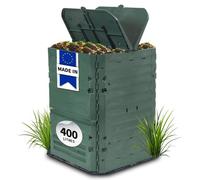 GARANTIA Kit Composteur THERMO-KING 400 L vert avec Grille de Fond