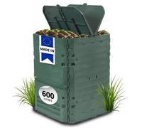 GARANTIA Kit Composteur THERMO-KING 600 L vert avec Grille de Fond