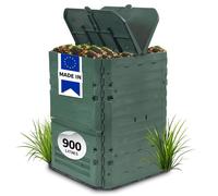 GARANTIA Kit Composteur THERMO-KING 900 L vert avec Grille de Fond