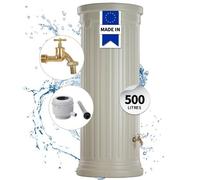 Garantia Récupérateur d’eau de pluie 500 L robinet et collecteur - Colonne romaine - 995153