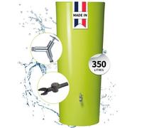 Récupérateur d'eau de pluie 2 en 1 Color 350L avec bac à fleur - Vert - Garantia Vert G