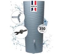 GARANTIA Kit Réservoir NATURA 2en1 350 L océan avec robinet Design chromé, bac à plantes intégré et collecteur Speedy