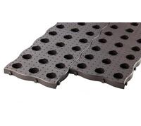 GRAF 240400 Plateau à ÉTAGES MAXI, lot de 4, plastique, 70x24 cm, idéal pour tous les couverts dans le jardin ou en serre 1 pc(s)