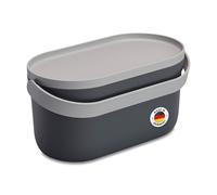 GARANTIA NOVA seau à compost 5 litres gris graphite / gris pierre