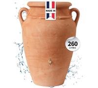 GARANTIA Réservoir mural Amphore ANTIK 260 L terracotta avec bac à plantes