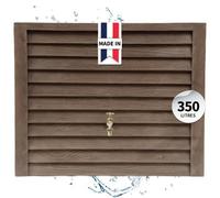 GARANTIA Réservoir mural WOODY 350 L bois foncé