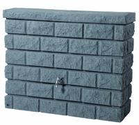 Récupérateur d'eau de pluie - GARANTIA - Rocky - 400 L - Gris granite
