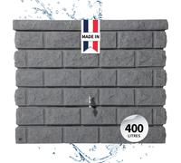 GARANTIA Réservoir mural ROCKY 400 L gris granite