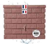 GARANTIA ROCKY réservoir mural 400 litres pierre rouge