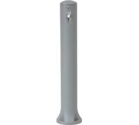 GARANTIA RONDO colonne d'eau gris pierre Incl. robinet de sortie chromé