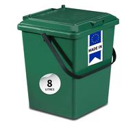 Seau à compost Garantia couleur vert 8 L