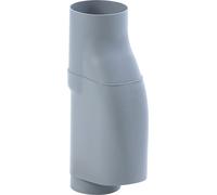 GARANTIA Séparateur de feuilles DN 70-100, gris Incl. élément filtrant