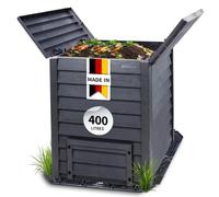 Garantia – Composteur Kit Thermo Wood 400 L Imitation bois Anthracite-brun 626058