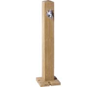 GARANTIA Wood Fontaine Bois Clair avec Robinet Laiton - Fontaine exterieure de Jardin, Fontaines extérieures, Fontaine Jardin, Fontaine de Jardin, Fontaine de Jardin Exterieur, Fontaine Exterieur